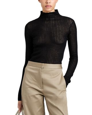Zella Merino Wool Turtleneck Sweater