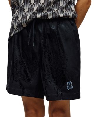 Unisex Samos Hydrochromic Printed Swim Shorts - Big Kid