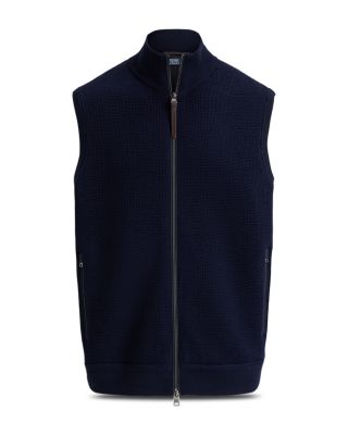 Hybrid Full-Zip Sweater Vest