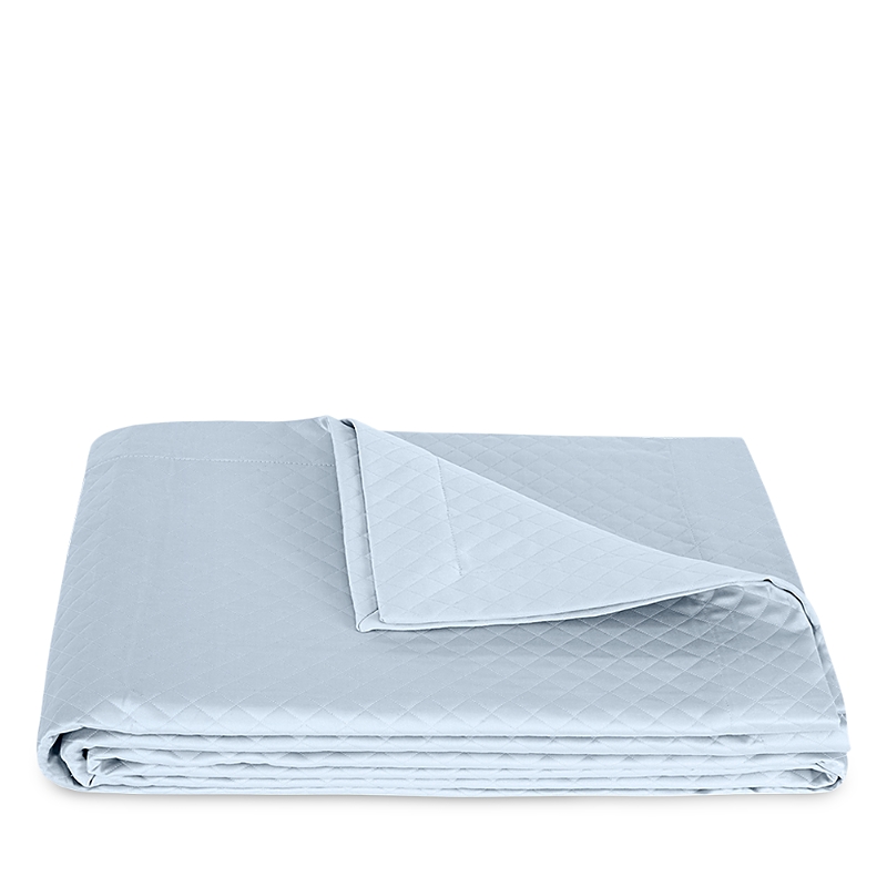 Matouk Petra Coverlet, Full/queen In Blue