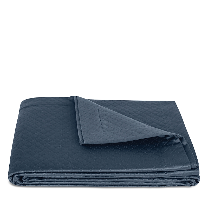 Matouk Petra Coverlet, Full/queen In Blue