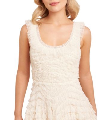 Hattie Scoop Neck Ankle Gown