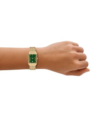 Raquel Three-Hand Gold-Tone Stainless Steel Watch, 23mm x 38mm