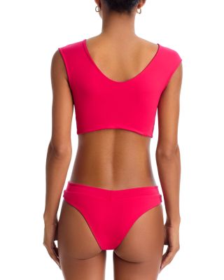 Hattie Reversible Crop Bikini Top