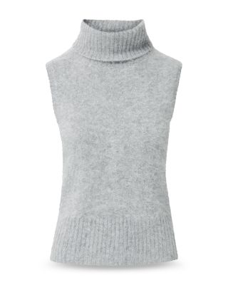 Mazzy Brushed Cashmere Sleeveless Sweater