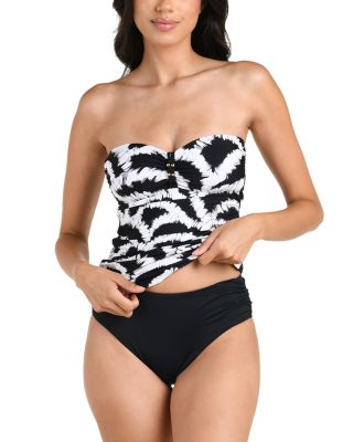 Shadows Bandeau Tankini 