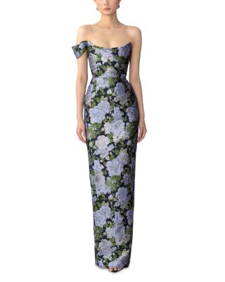 Jackson Jacquard Gown
