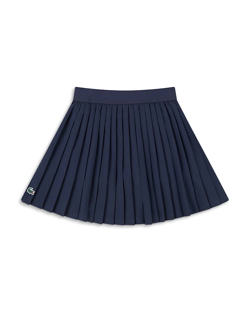 Lacoste Girls' Logo Sport Pleated Skirt - Big Kid