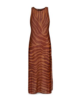Sundown Twist Dress Swim Cover-Up 