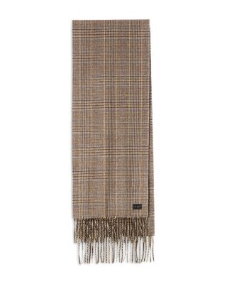 Mila Plaid Cashmere Scarf