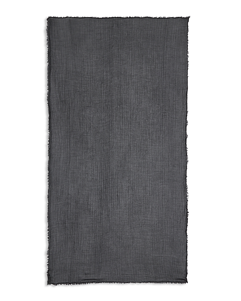 Echo Essential Modal & Silk Scarf In Black