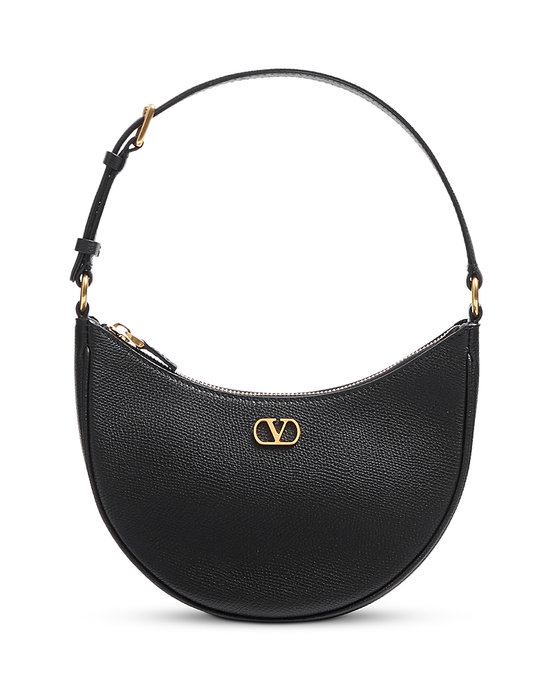 Valentino Garavani VLogo Signature Mini Hobo Shoulder Bag