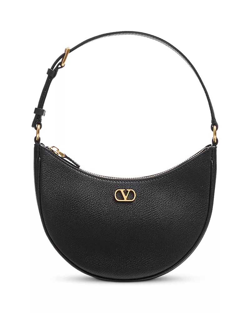 Valentino Garavani VLogo Signature Mini Hobo Shoulder Bag