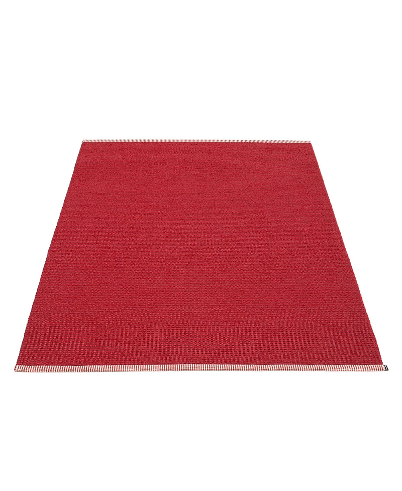 Pappelina Mono Rug, 54 X 78 In Red