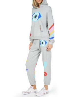  Alana Painted Evil Eye SweatPants