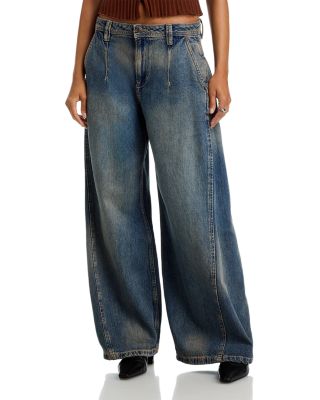 Block Party Pleated Wide Leg Pants