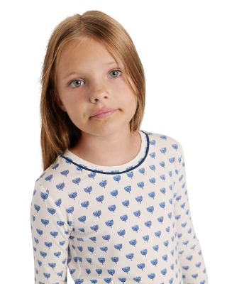 Unisex Printed Long Sleeve PJ Set - Little Kid, Big Kid