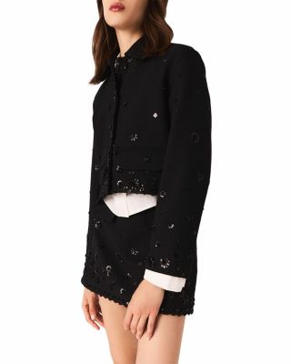 Vogueloir Short Embroidered Jacket