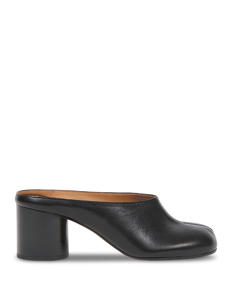 Maison Margiela Women's Tabi Leather Pump Mules