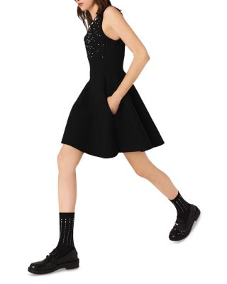 Ruxel Embellished Skater Dress