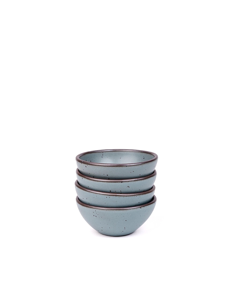 East Fork Pottery Ice Cream Bowl, Set Of 4 In Gray