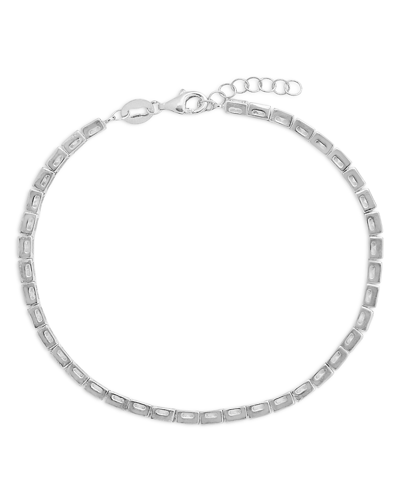 Sterling Forever Christina Cubic Zirconia Flex Bracelet