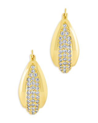 Philina Cubic Zirconia Hoop Earrings