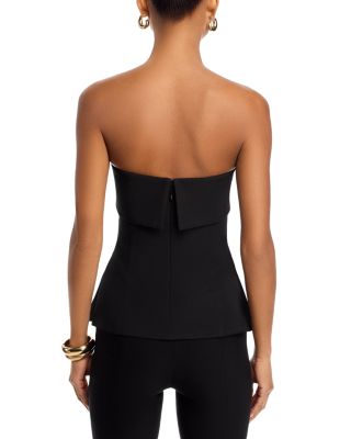 Strapless Cropped Top