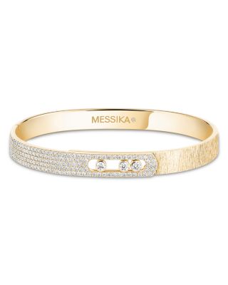 18K Yellow Gold Diamond Move Noa Bangle Bracelet