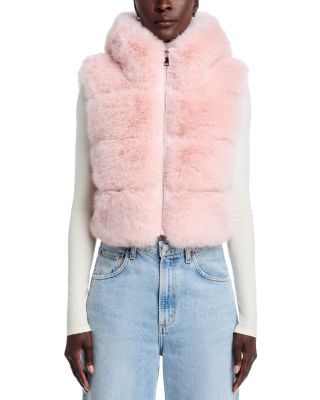 The Landau Faux Fur Vest