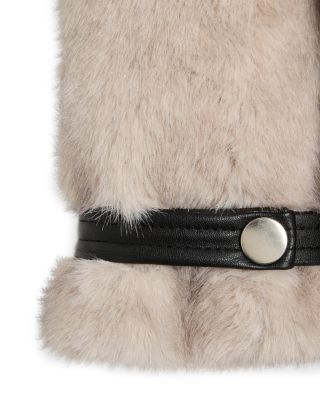 The Soho Faux Fur Wrist Warmers