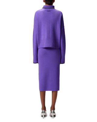 Falkland Wool & Cashmere Polo Neck Sweater