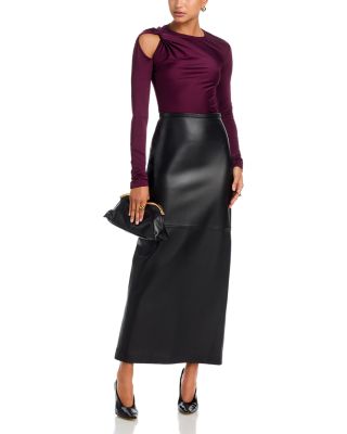 Twisted Cold Shoulder Top