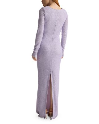 Soft Sequin Knit Gown