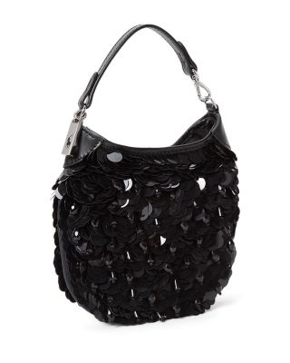 Polo ID Small Silk Paillette Pouch 