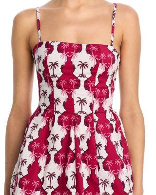 Paisley Mini Dress Swim Cover-Up 