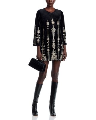 Bounce Velour Kimono Sleeve Dress