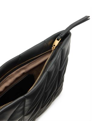 Bettina Small Quilted Leather Clutch 