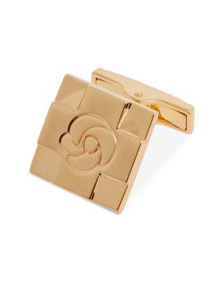 Rosemel Rose Cufflinks & Tie Bar Set