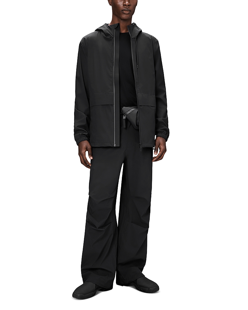 Rains Mens Suva Hardshell Pocket Jacket In Black
