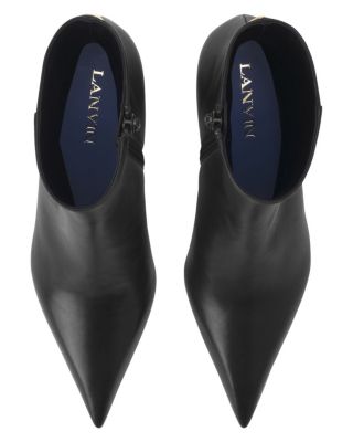 Midnight Step Leather Ankle Boot