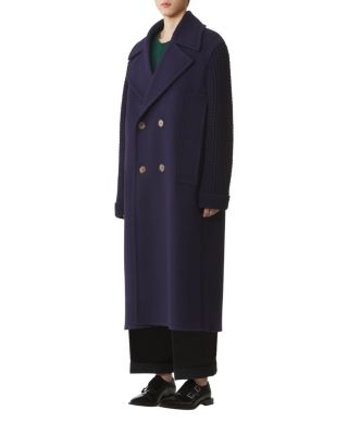  Long Wool Peacoat