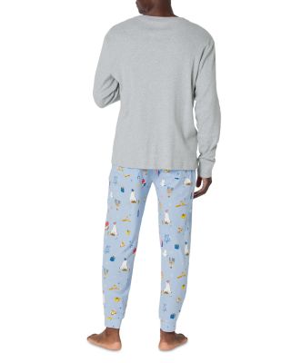 Long Sleeve Henley & Jogger Pajama Set