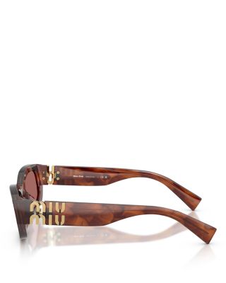 Rectangular Sunglasses, 53mm
