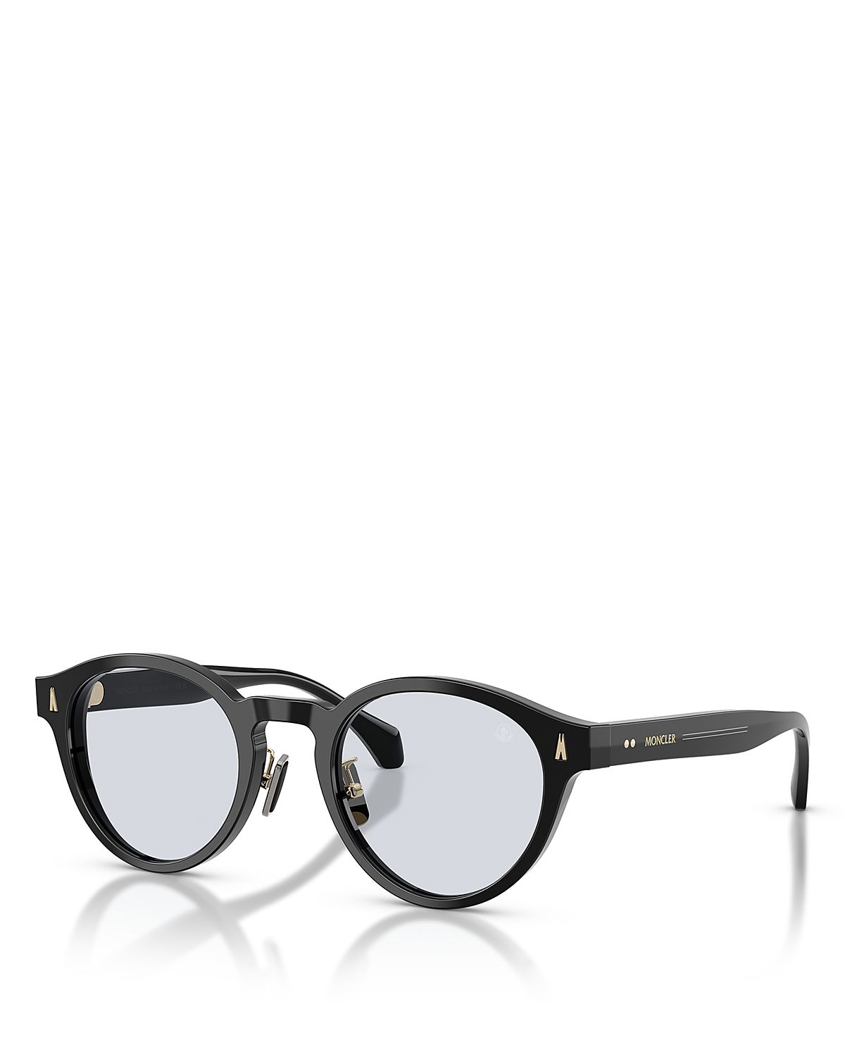 Moncler Ember Round Sunglasses, 49mm