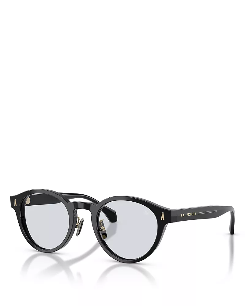 Moncler Ember Round Sunglasses, 49mm