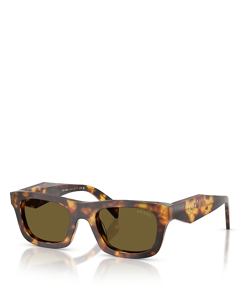 Prada Woman Sunglass Pr C06sf In Brown