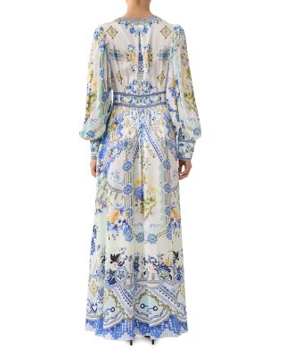 Silk Shaped Waistband Dress