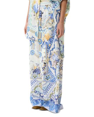 Linen Wide Leg Pants