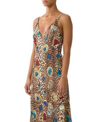 Silk Maxi Slip Dress